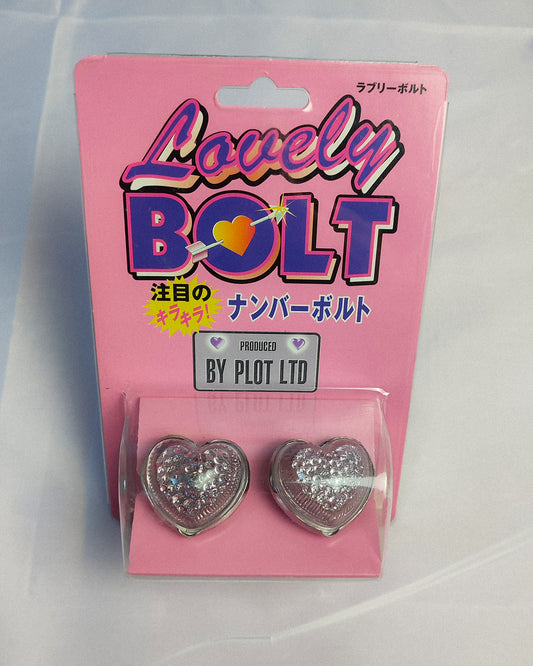 Lovely Bolts - License Plate