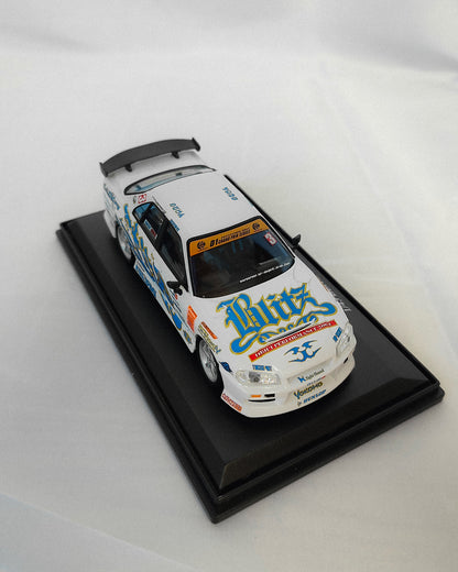 Dism D1 Grand Prix Er34 Skyline 2004 1/43 Die-cast