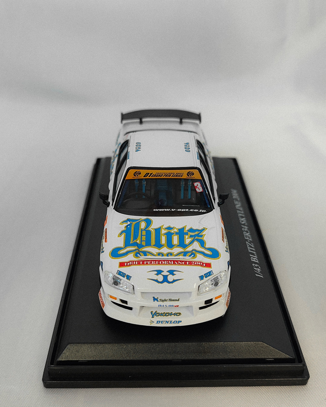Dism D1 Grand Prix Er34 Skyline 2004 1/43 Die-cast