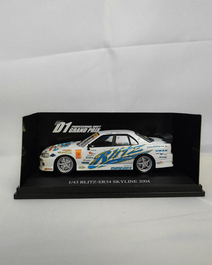 Dism D1 Grand Prix Er34 Skyline 2004 1/43 Die-cast